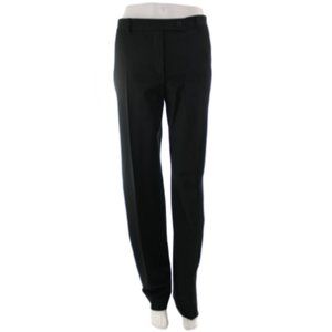 PRADA BLACK POLYESTER BLEND PANTS SIZE 14 NEW WITH TAGS